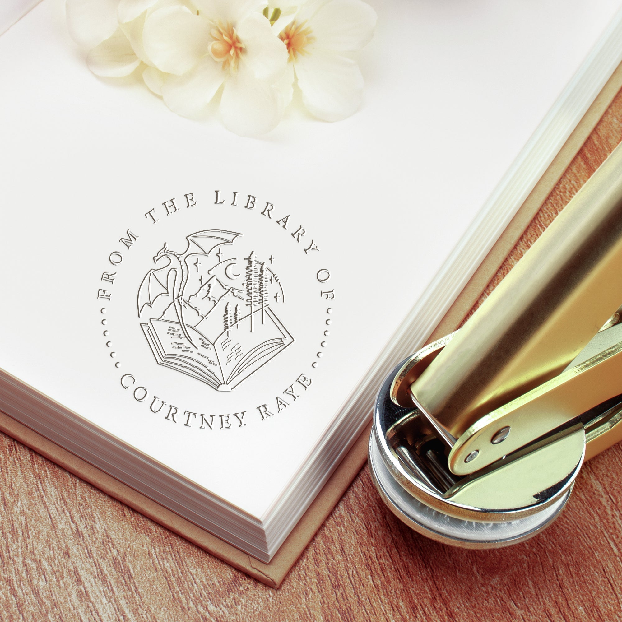 A Book Embosser Tells a Love Story