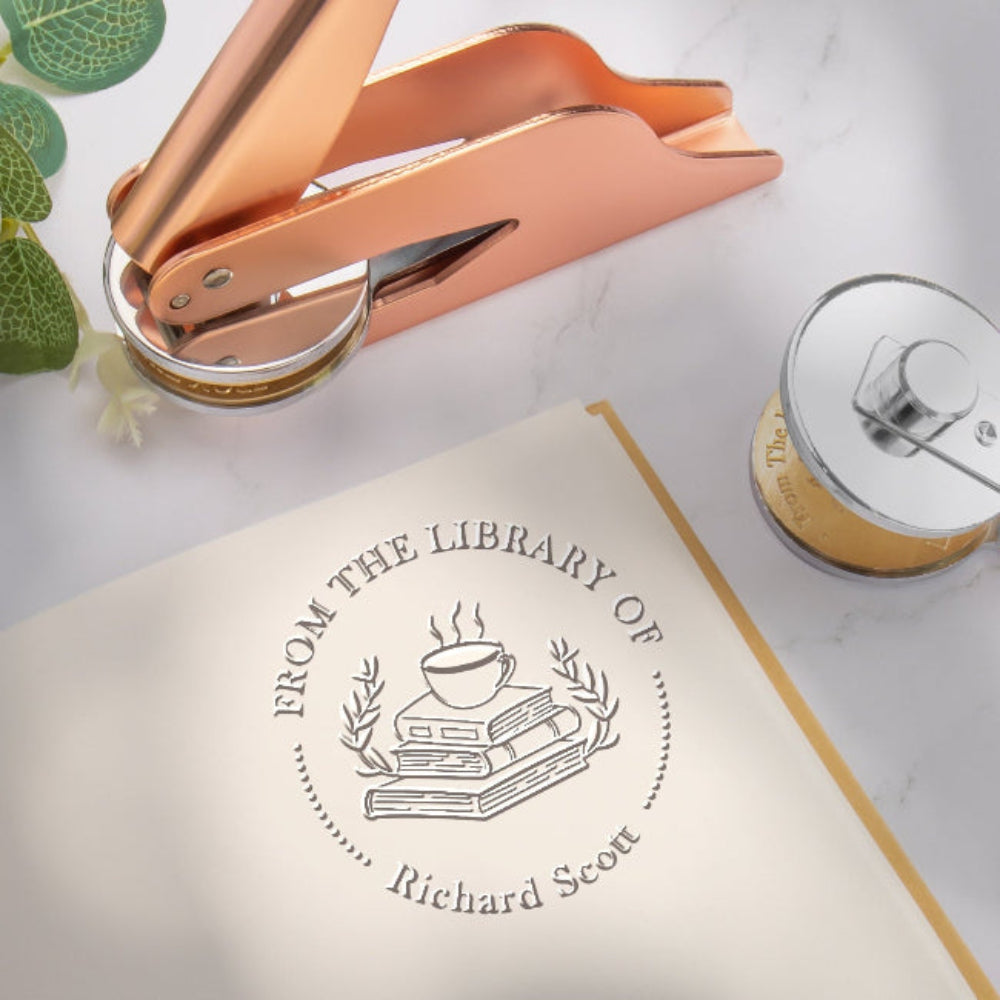 Custom Book Stamp or Embosser