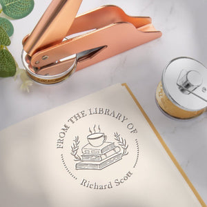 Custom Book Stamp or Embosser