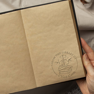 Custom Book Stamp or Embosser