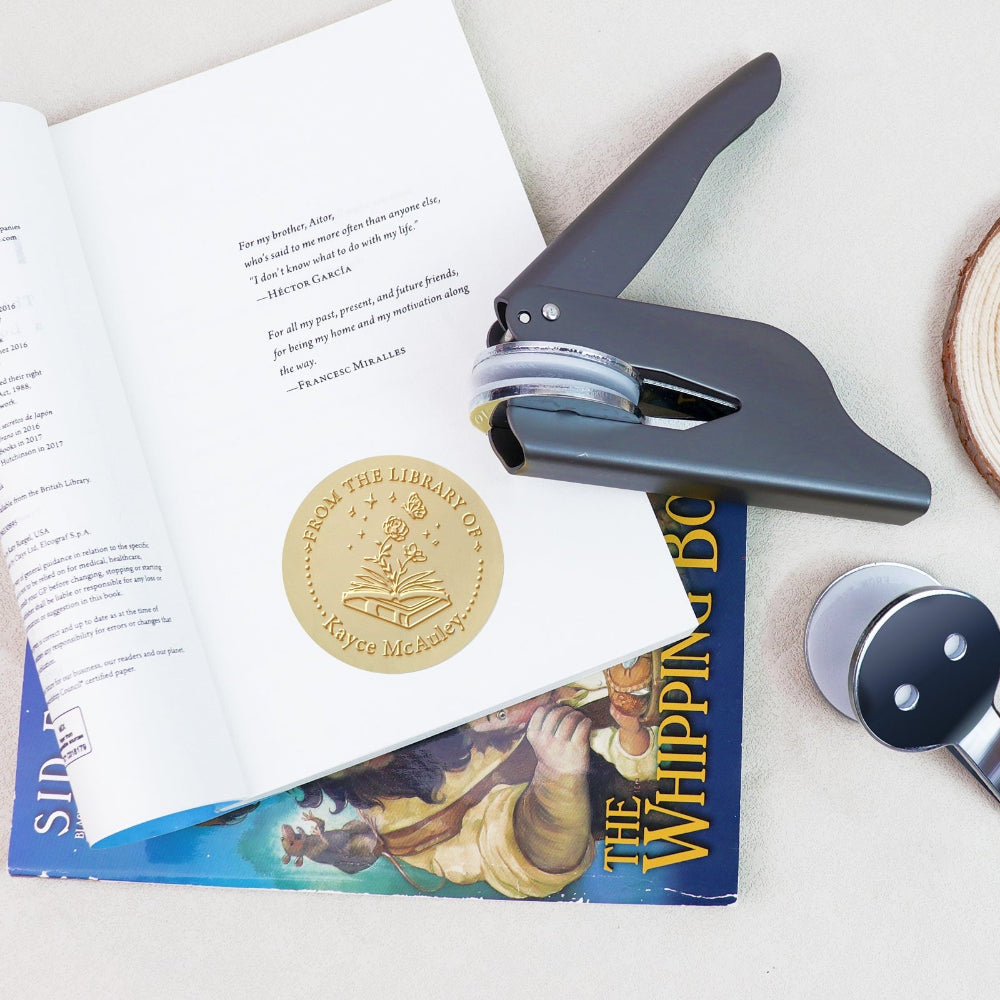 Book Embosser Personalized