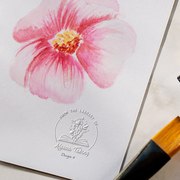 Book Embossing Stamp