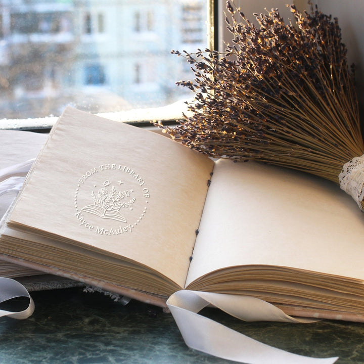 Custom Book Stamp or Embosser