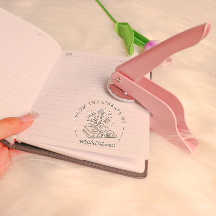 Custom Book Stamp or Embosser