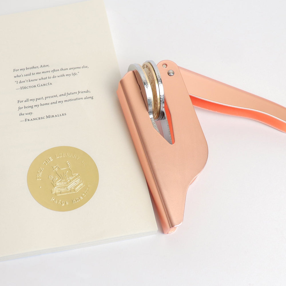 personalised book stamp
