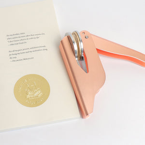 Book Embosser Personalized
