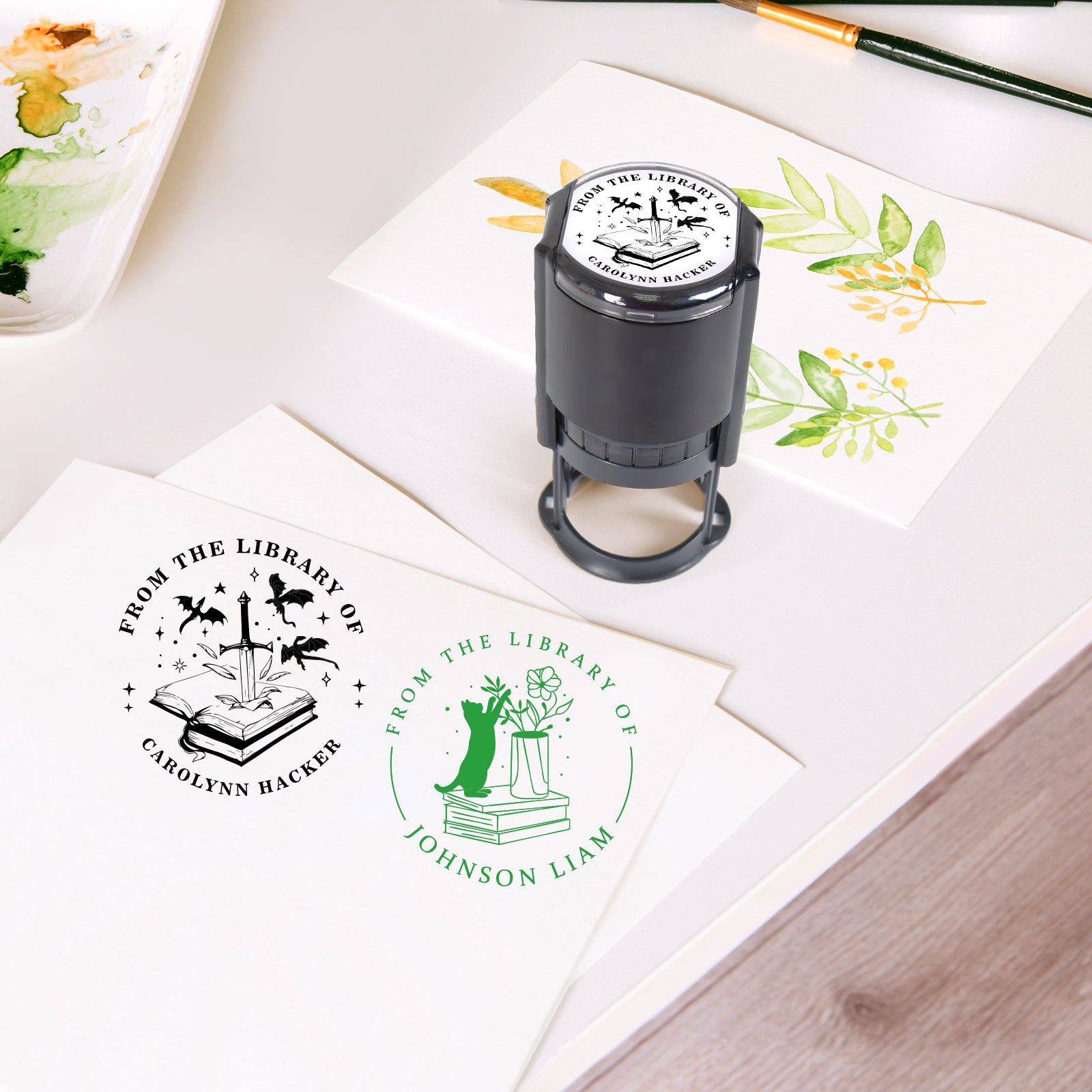 Self-Inking Stamp - Butterfly Series