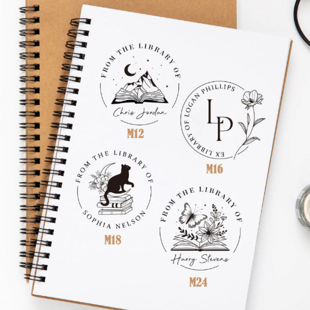 Custom Book Stamp or Embosser