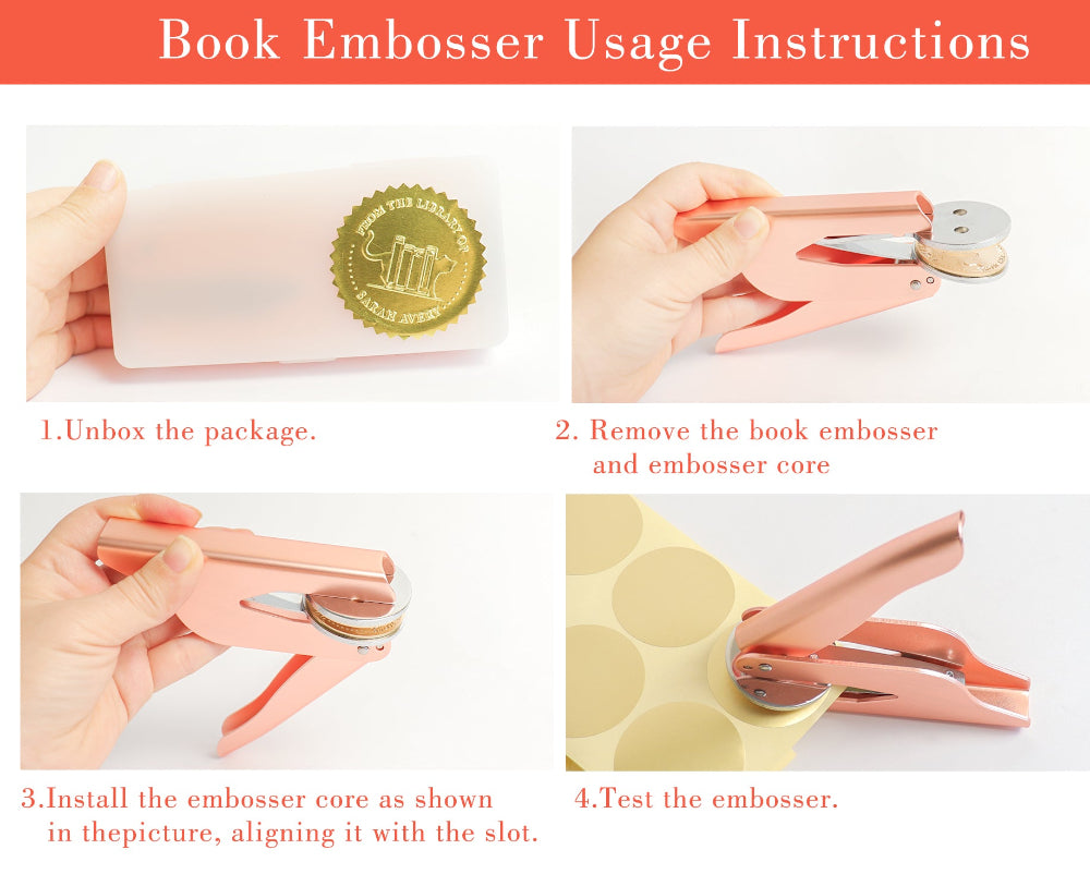 personalised book stamp