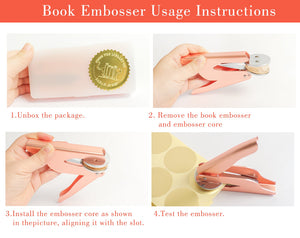 Custom Book Stamp or Embosser