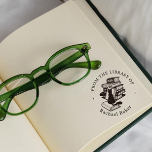 personalised book stamp