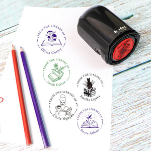 Monogram Book Stamp Embosser