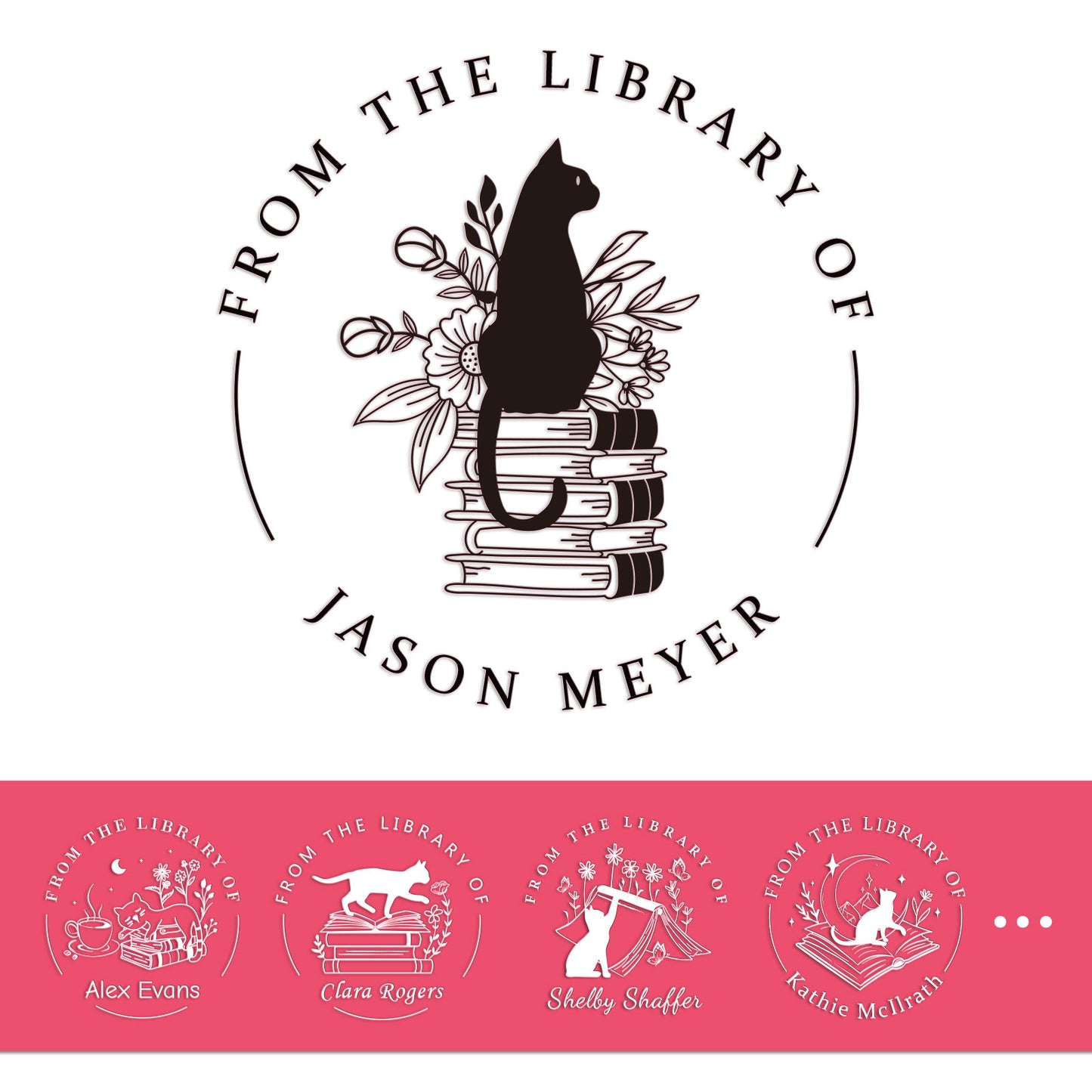 Book Embosser Cat