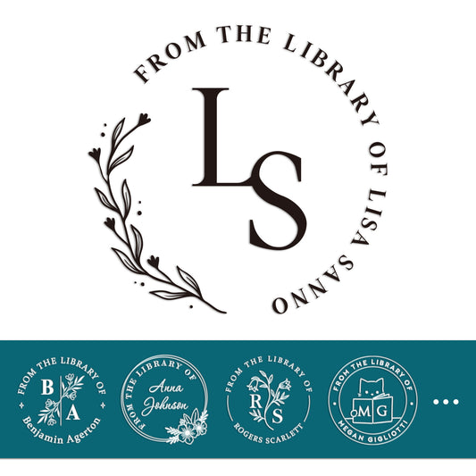 Book Embosser Monogram