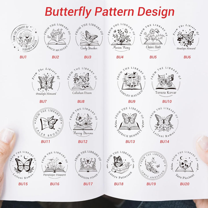 Self-Inking Stamp - Butterfly Series