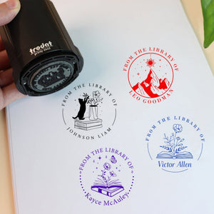 Library Ink Stamp