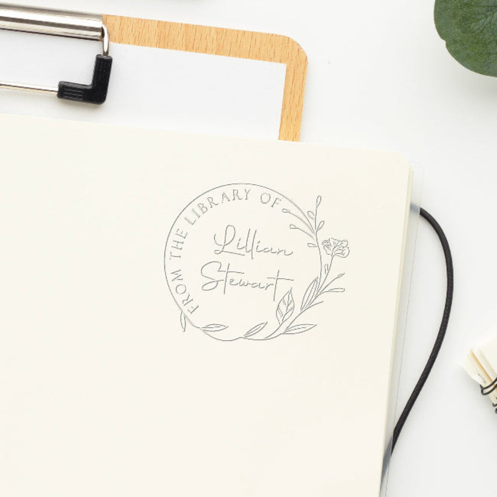 Custom Book Stamp or Embosser