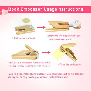 Book Embosser Personalized
