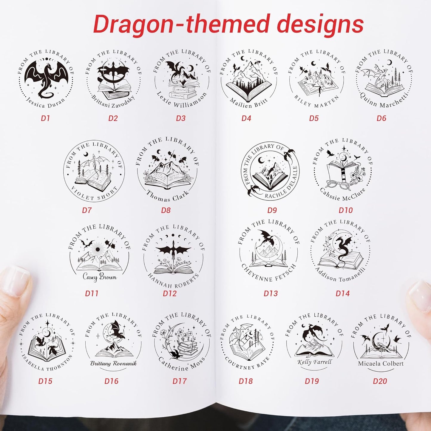 Book Embosser Dragon