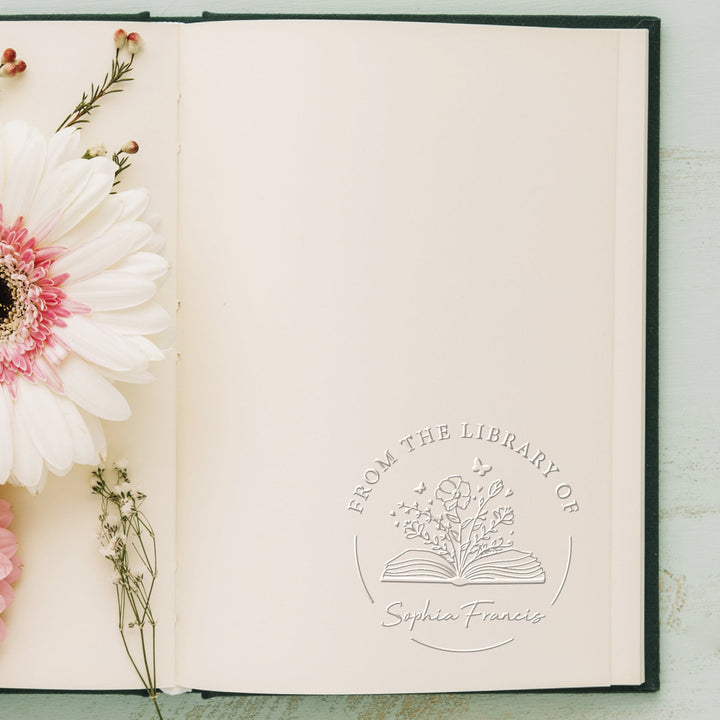 Custom Book Stamp or Embosser