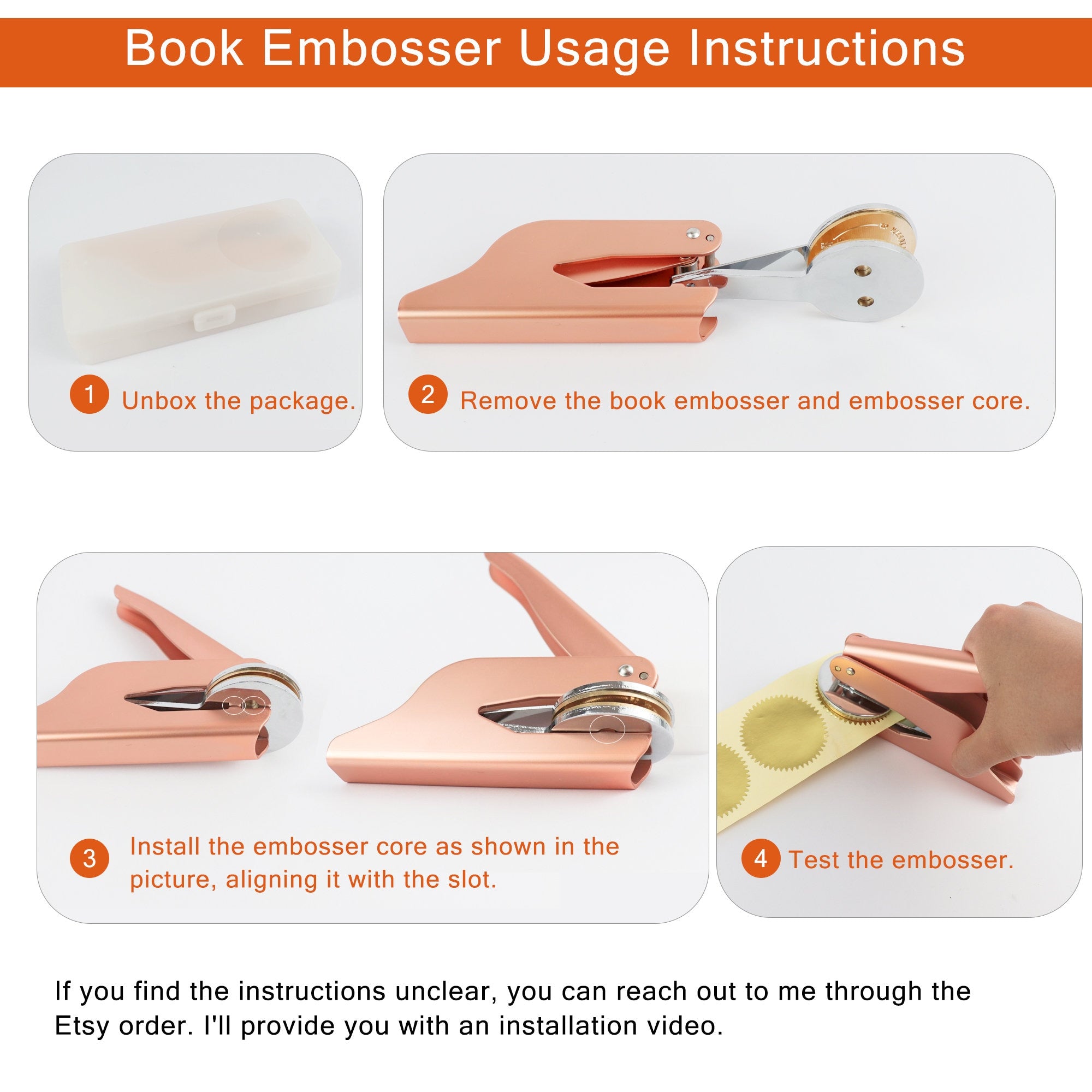 embosser stamp custom